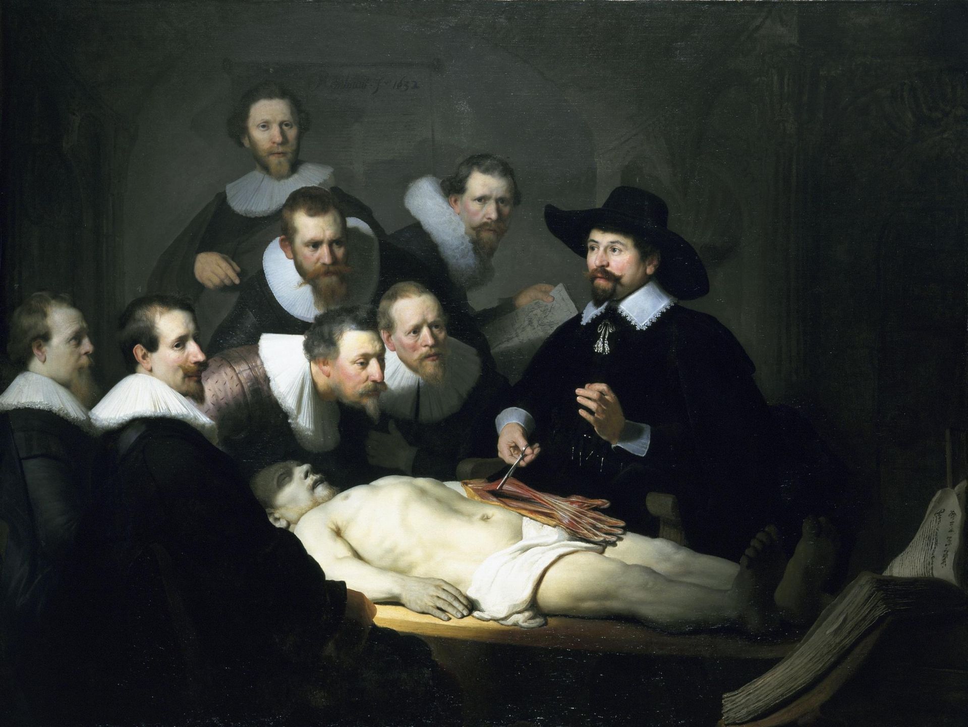 Rembrandt - The Anatomy Lesson 